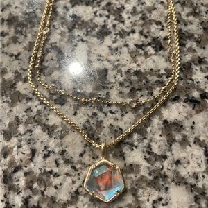 Kendra Scott Vanessa double strand necklace